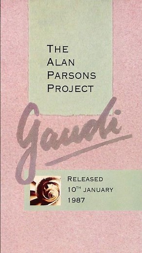 Released on this day in 1987, Gaudi was APP’s 10th studio album. #alanparsonsproject