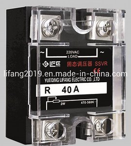 [Hot Item] Ssvr-40 Single Phase Solid State Relay, 220VAC Solid State Relay
