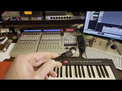 MIDI - Musical instrument digital interface, part 1. Music via serial data!