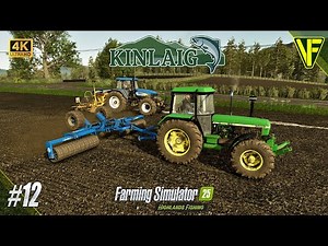 Full Bore Fieldwork! | Kinlaig Ep.12 | FS25 Highlands Fishing