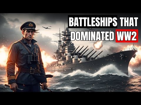 The Most Powerful Battleships of WW2 | History of Naval Warfare
