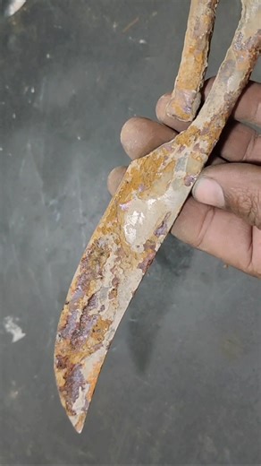 Rusty Knife → Brand New ⚔️ | Most Satisfying Restoration 🔥 #Shorts