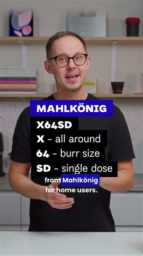 New Mahlkönig X64SD Coffee Grinder For Home Baristas