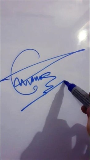 SIGNATURE WRITING #signature #education #shortvideo