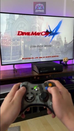 Devil May Cry 4 on Xbox 360 — #gamingnostalgia #xbox360 #gaming