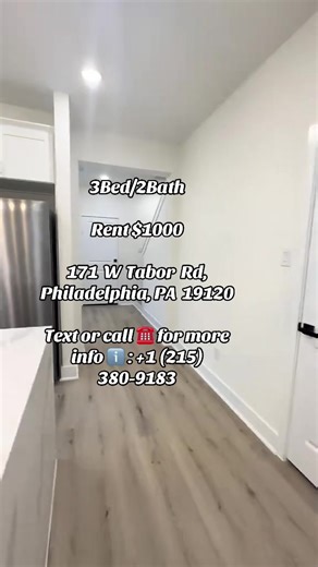 Charming 3 Bed/2 Bath Apartment for Rent in Philadelphia