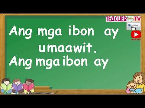 PAGBASA NG MGA PANGUNGUSAP GRADE 1