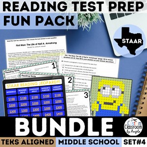 Reading Comprehension Fun ELA Activities Middle School Passages Multiple Choice