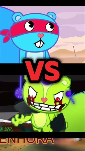 Splendid vs bio Nutty (happy tree friends)