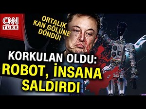 İnsan-Robot Temasında İlk Kan: Tesla Fabrikasında Robot Mühendise Saldırdı #Haber