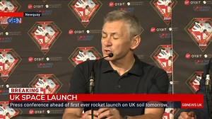 4.6K views · 112 reactions | 'We're in full motion right now, gearing towards the launch tomorrow.' Virgin Orbit CEO Dan Hart speaks at the UK space launch press conference, ahead of the first ever rocket launch on UK soil tomorrow, blasting satellites into space from Newquay.  Freeview 236, Sky 512, Virgin 604  GB News on YouTube https://bit.ly/3vAYaw0 | GB News | Facebook
