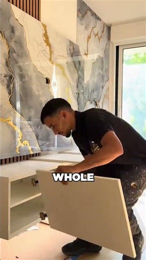 The Most Epic DIY TV Wall