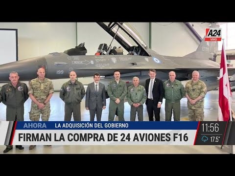 ✈ Compra de aviones F-16: "Es la compra militar más importante desde la vuelta a la democracia"