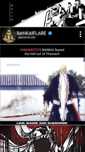 YAMAMOTO'S bankai is pure destruction 💀 | #bleachanime #bleachedit #animeedit