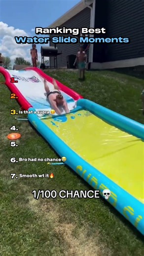 Ranking Best Water Slide Moments