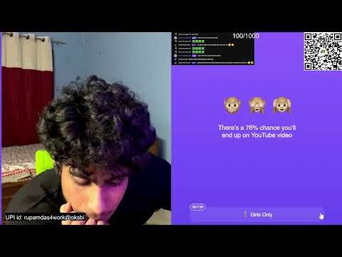 Roasting Girl Omegle / Monkey 😂 - LIVE STREAM- RAGEBAIT- ROAST- MONKEYAPP