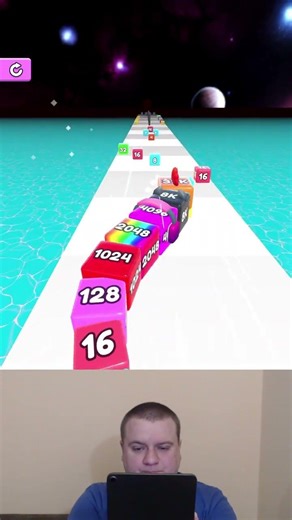 Jelly Tube Run 2048 ❗Level 505❗#games #shorts