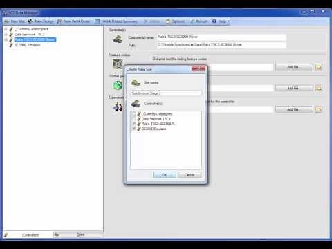 Manage Data for Trimble SCS900 Controllers