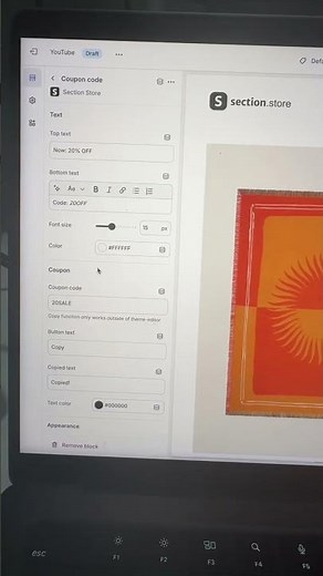 Add a coupon code to Shopify #shopifytutorial #shopify #shopifytheme #shopifytips #capcut