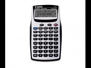 Canon F710 Dual Line Scientific Calculator