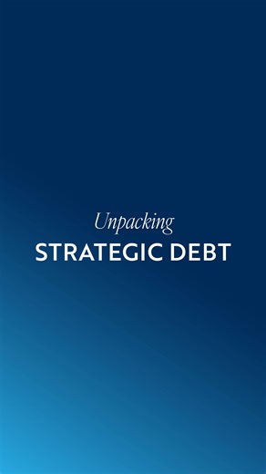Want to learn more about strategic debt? Listen to the full discussion now! https://youtu.be/KgbZRWBYbU4 #debt #financialplanning #financialliteracy | Buska Retirement Solutions, Inc.