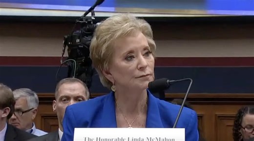 'Be more specific': Billionaire Linda McMahon pleads ignorance, refuses to answer questions on radicalizing education during House hearing
