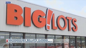 List: 47 more Big Lots stores across 25 states set to close, including Nacogdoches store