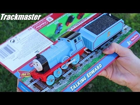 Thomas & Friends: Unboxing Talking Edward Trackmaster Toy Train