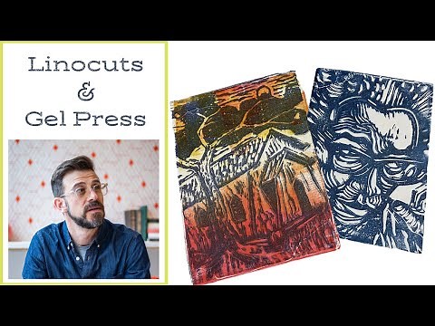 Linocuts and GelPress