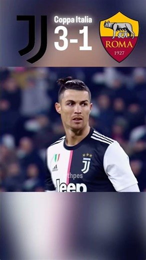 Juventus Vs As Roma Coppa Italia 19/20 #aesthetics