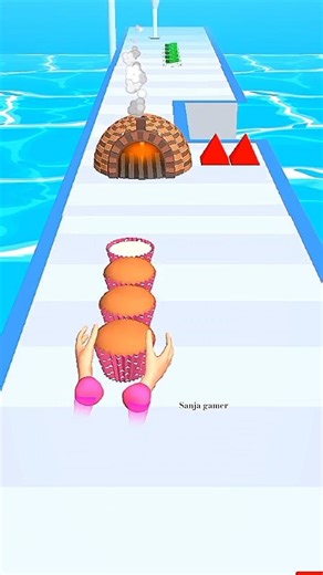 perfect Cake Banaya 🔥 Bakery stack cooking games #shorts