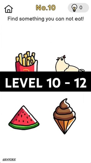 Brain out level 10 - 12 | Game #game #shorts #tutorial #answer