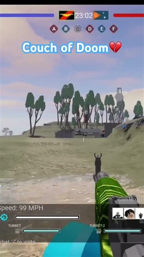 Couch of Doom claims its first victim😔 #roblox #polybattle #fps #proplayer