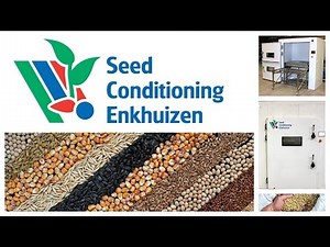 Conditioned Seed dryer machine demonstration (conditioned drying)