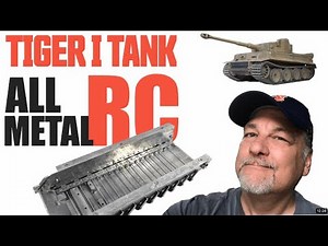 All Metal-RC Tank Kit Bash! / Part 14 / Airbrushing Metal Tracks & Road Wheels