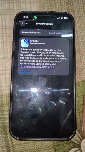 iOS 26.1 Update – New Features, Battery Improvements & Hidden Changes Explained! #ios26 #iphone #ios