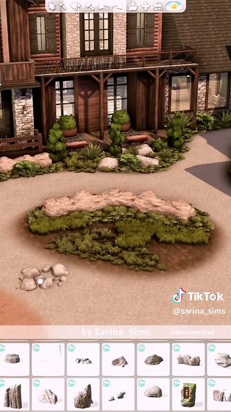 Luxury Ranch - The Sims 4 Horse Ranch Landscaping Speedbuild (No CC)