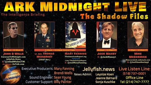 The Intelligence Briefing /The Shadow Files - John B Wells LIVE