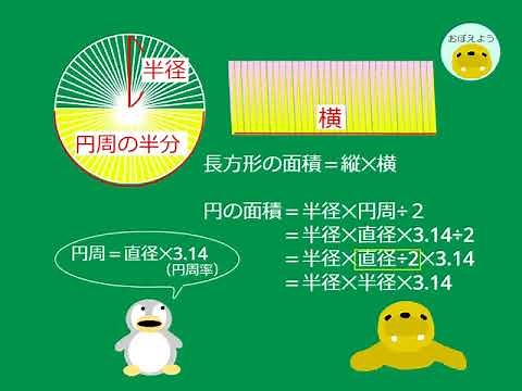 【小6算数】ｐ.32 円の面積①（円の面積の求め方）