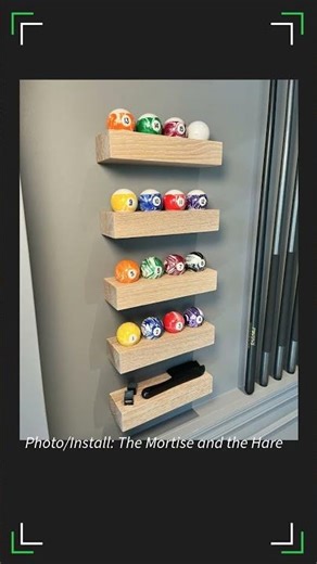 Hovr Pool Rack - Build by The Mortise and The Hare