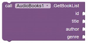 AudioBooks Extension