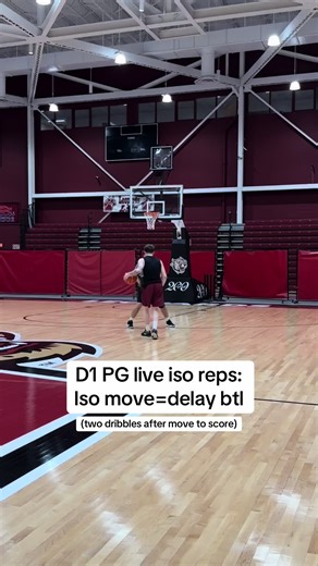 Mastering the Delay Between Move in Live Basketball Isolation