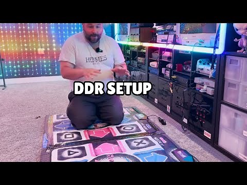 My home Dance Dance Revolution Setup