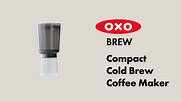 OXO Brew Compact Cold Brew Maker Video | WebstaurantStore