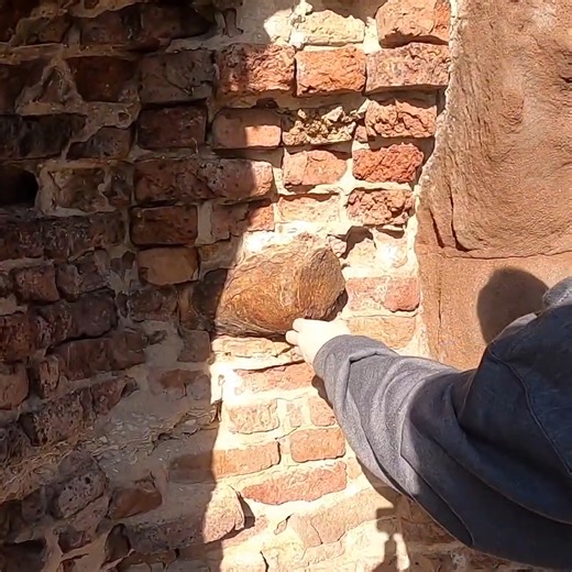 During a historic tour with the National Park Service, we noticed an artillery projectile lodged in the brick wall of Fort SUMTER #history #historyseekers #sumterfort | History Seekers