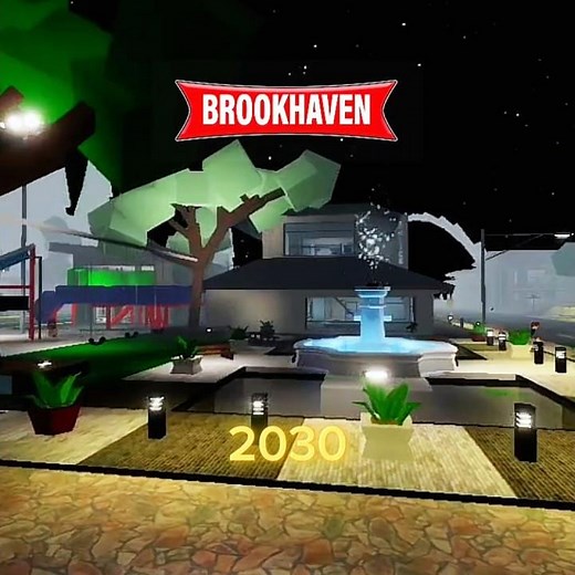 Brookhaven 2025 vs 2050 🌆 | Roblox Shaders Glow-Up Evolution 🔥 #shorts #roblox