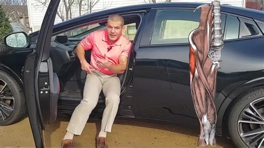 If you can't lift your leg to get in the car, the tips in this video...