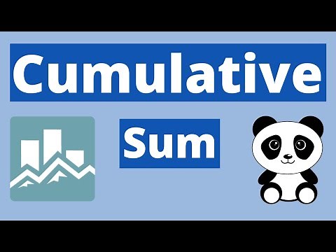 Cumulative Sum in Pandas