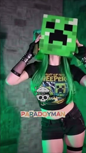 the most creative minecraft cosplay ever! 3 #minecraft #cosplay #shorts #shortsvideo