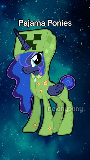 melonypony on Instagram: "LOVED Designing their PJ’s 🌸 which do you like? My favorite is Luna’s song: panic shopping (by nosquist) PJ designs: Luna - creeper Pinkie - white alligator Twilight - Owl Rainbow Dash - rainbow shark Fluttershy - Angel bunny Rarity - Capper Applejack - The Great Seedling #mlp #mylittlepony #mlpfim #mylittleponyfriendshipismagic"
